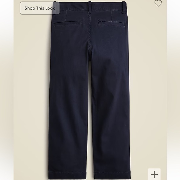 Crewcuts Kids' classic-fit stretch chino pant in navy size 7 NWT CB692 - Picture 4 of 15